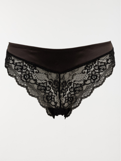 String dentelle noir femme...