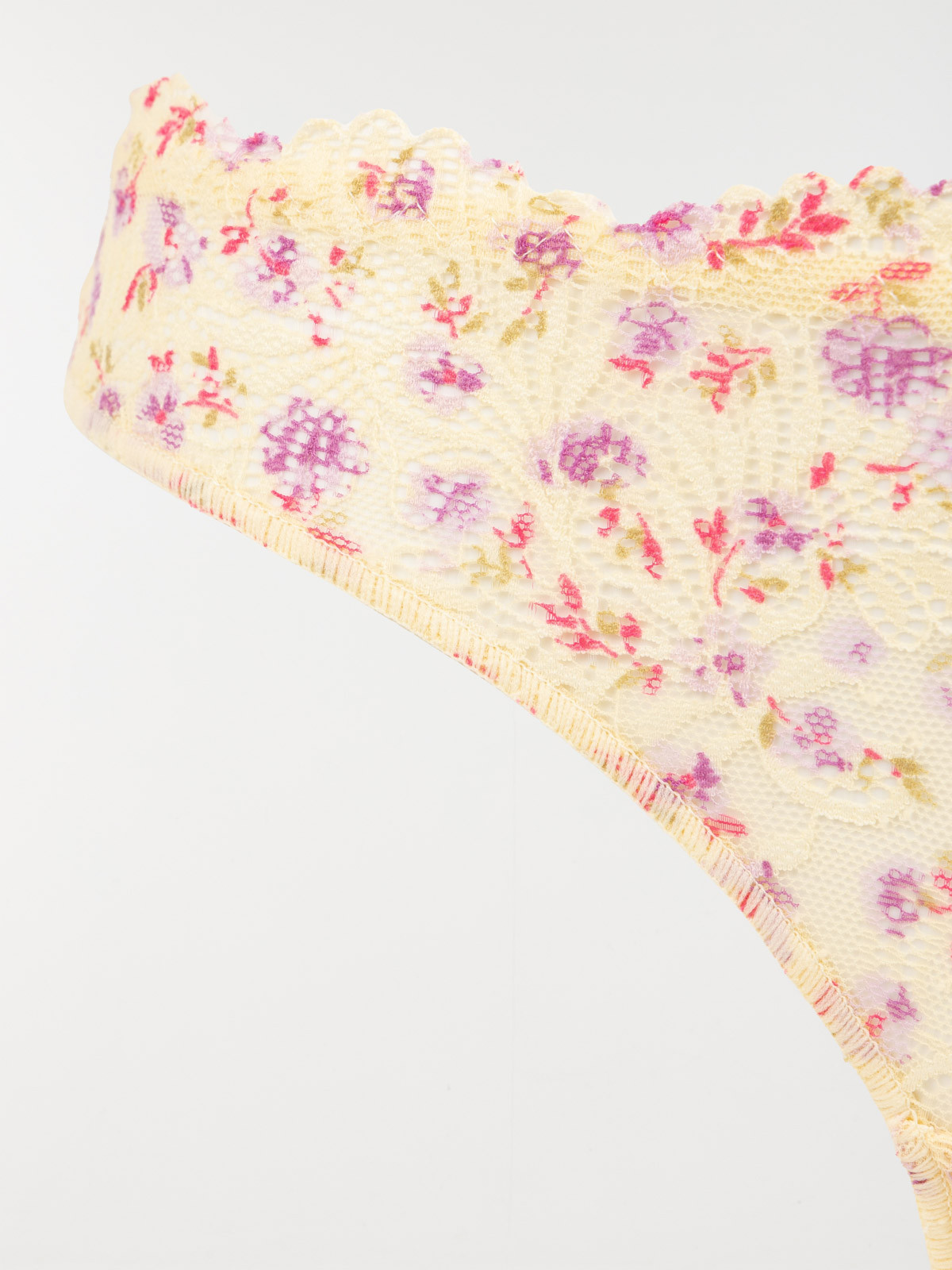 Tanga dentelle imprimé fleuri (S-XL) Tanga dentelle imprimé fleuri (S-XL)