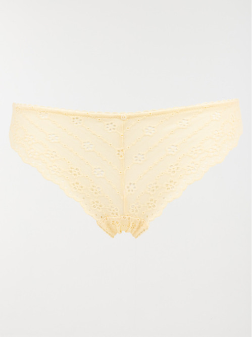 Tanga broderie anglaise femme (S-XL)
