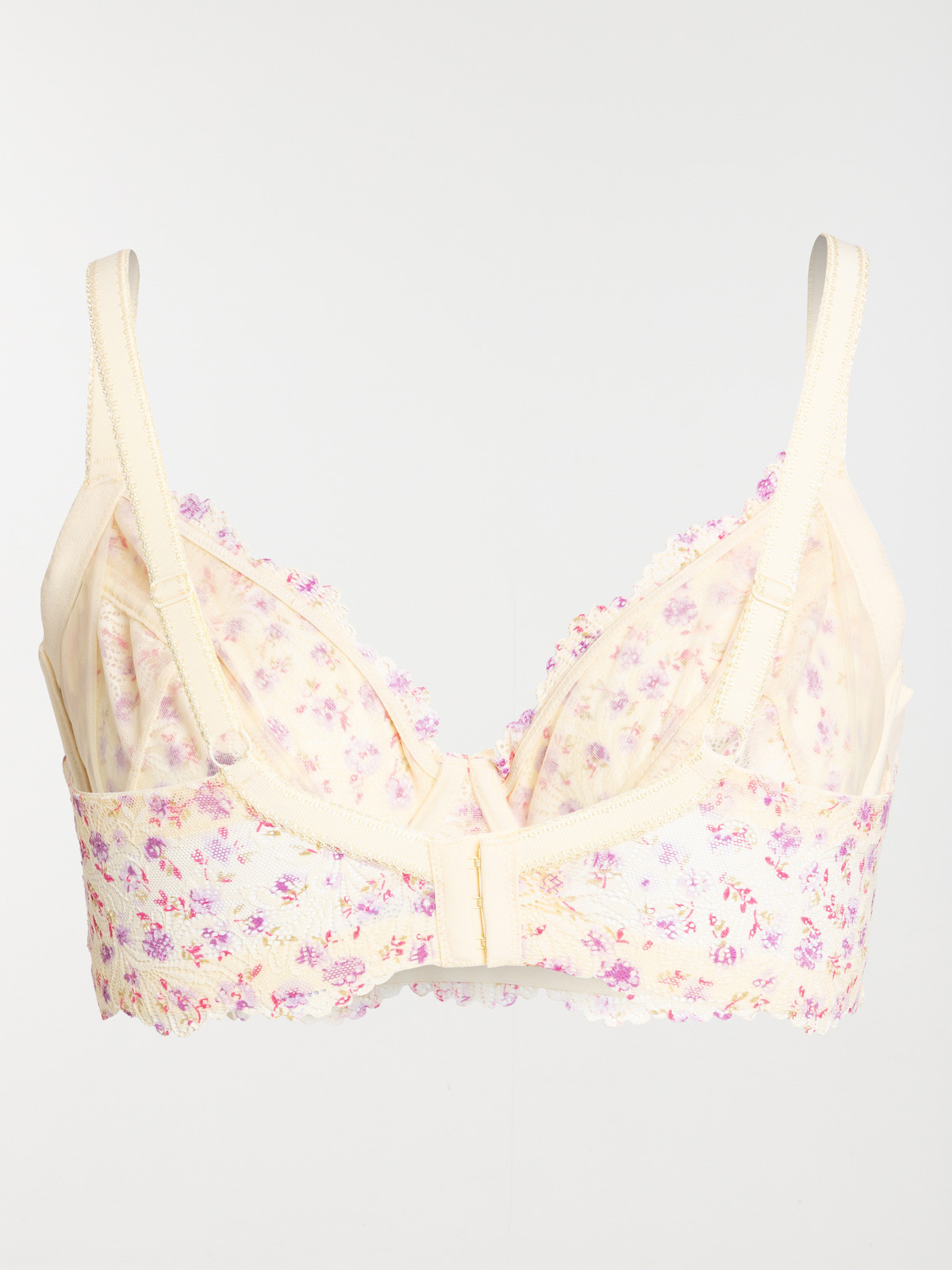Soutien-gorge fleuri femme (100D-110F)
