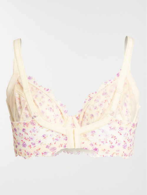Soutien-gorge fleuri femme...