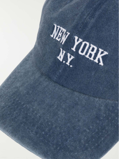 Casquette femme marine