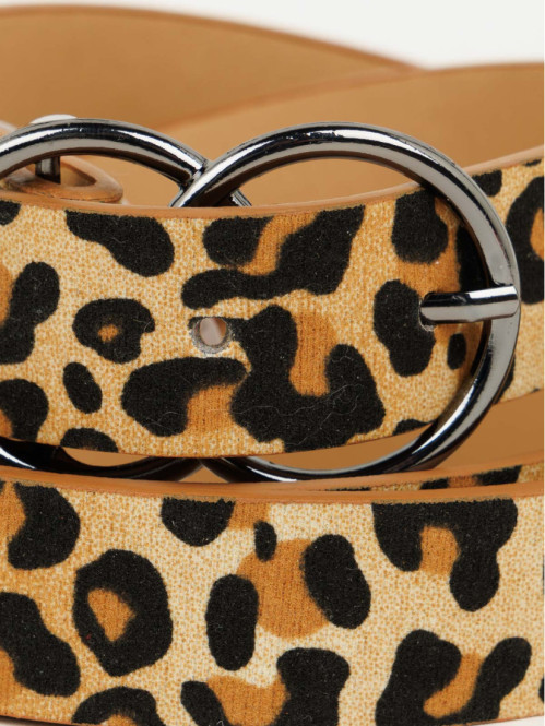 Ceinture léopard femme Ceinture léopard femme
