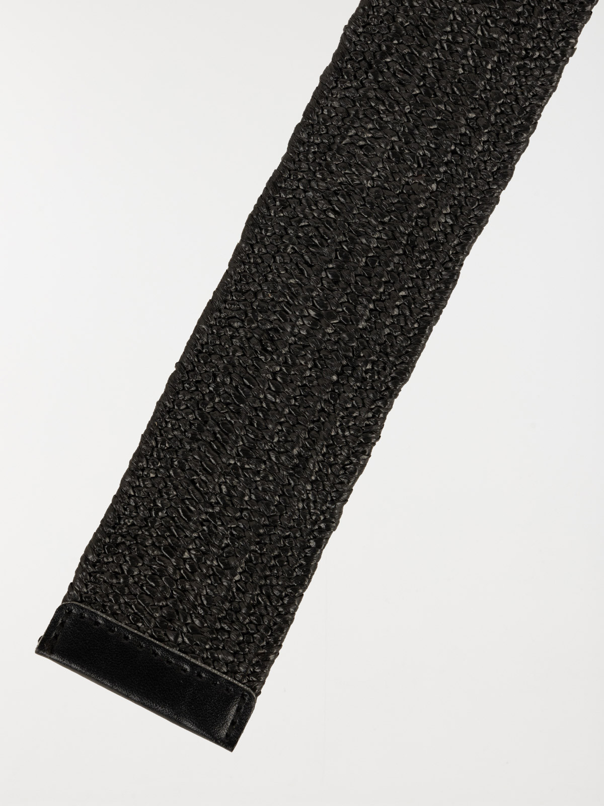 Ceinture femme boucle dorée et imprimée Ceinture femme boucle dorée et imprimée