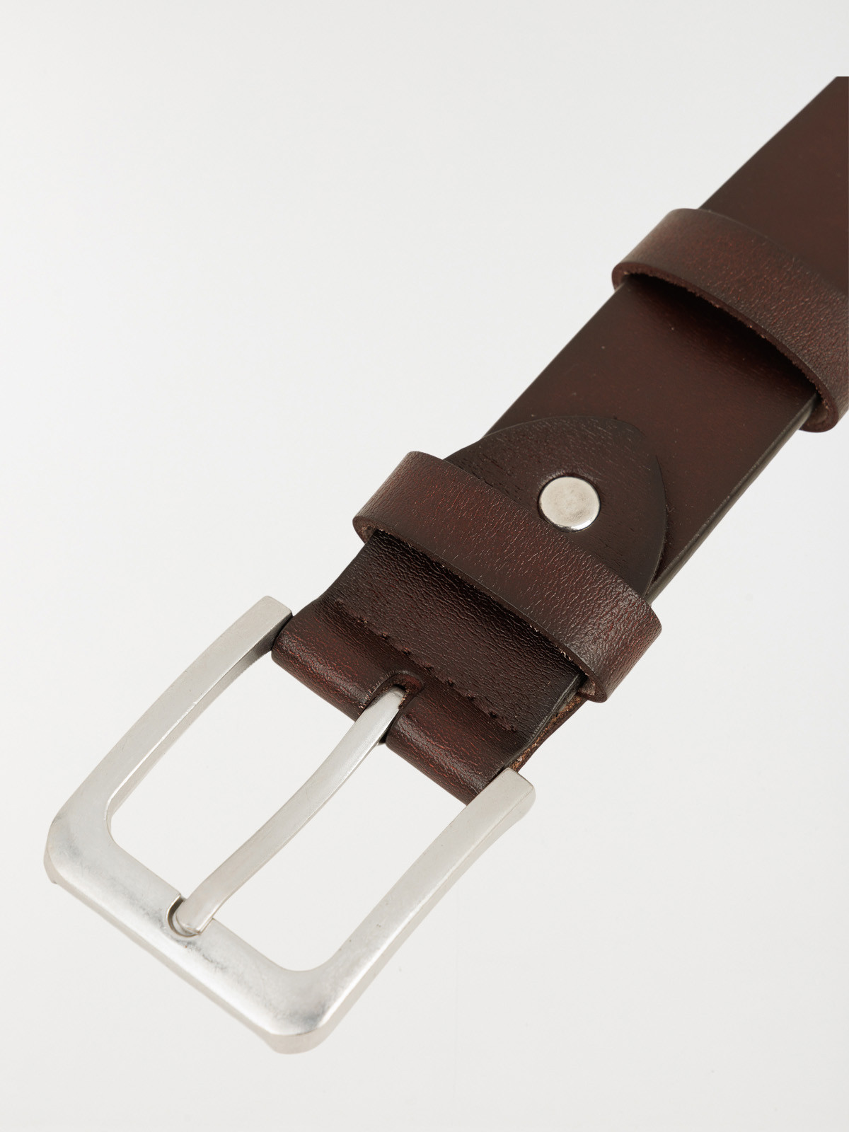 Ceinture cuir marron homme