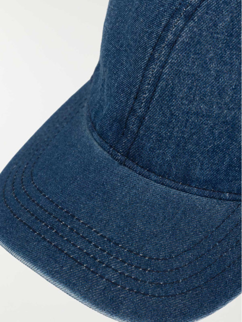 Casquette homme jean brut
