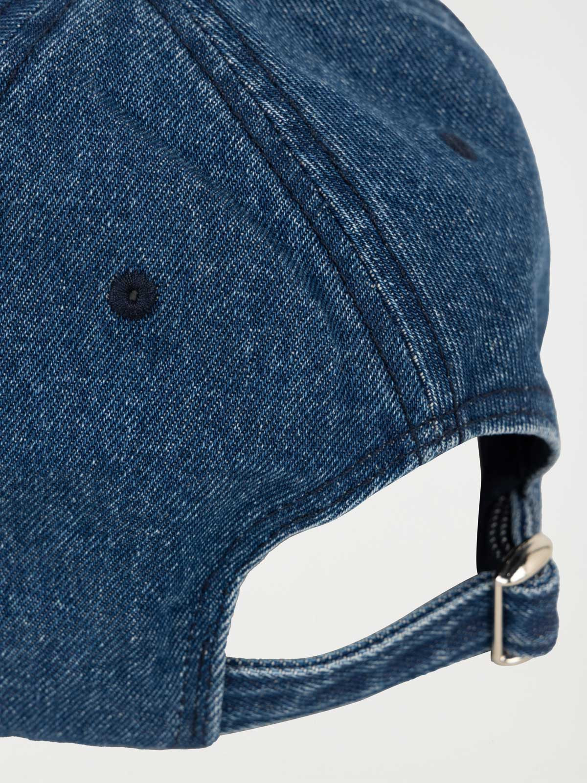 Casquette homme jean brut