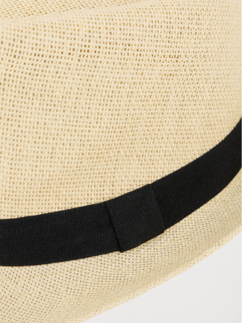 Chapeau paille ruban noir...