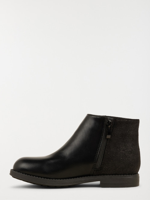 Bottines noires fille (31-35)