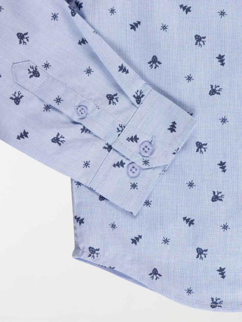 Chemise de Noël garçon (3-12A)