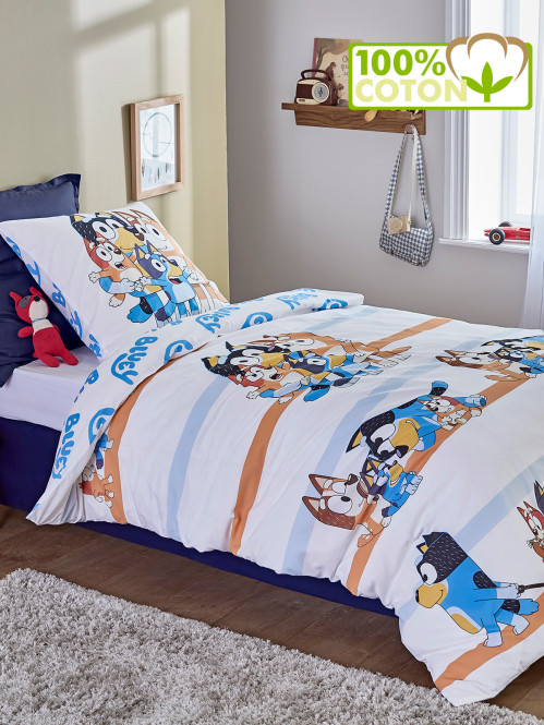 Parure Bluey 1 personne 140x200 cm