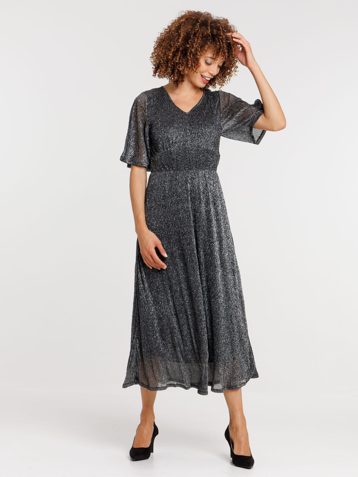 Robe longue noir femme hotsell