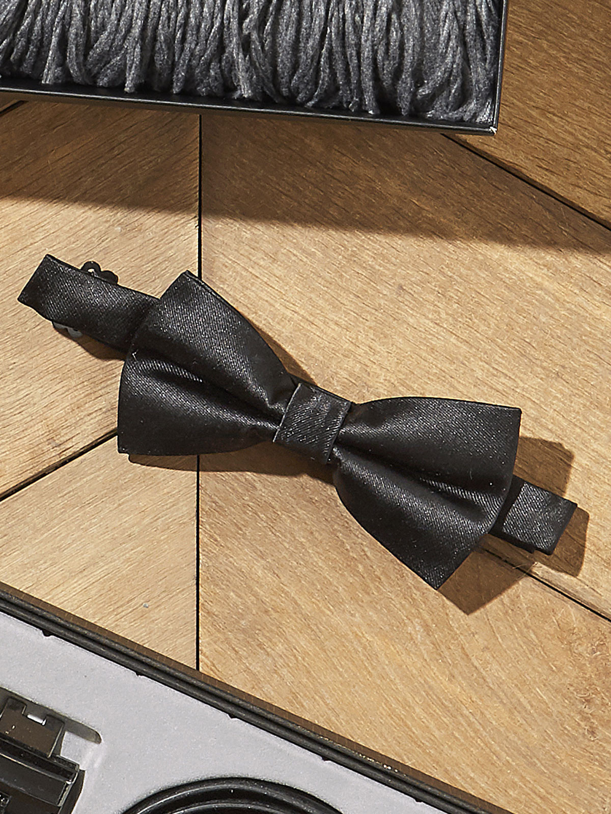 Noeud papillon noir homme