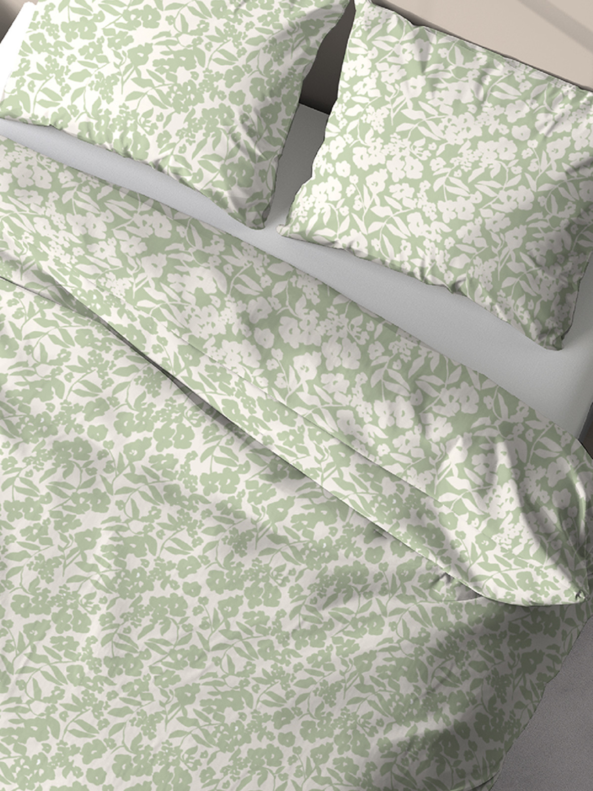 Parure 2 personnes 260x240 cm fleurie