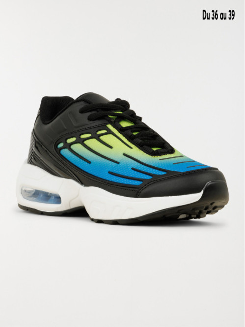 Chaussure sport tricolore...