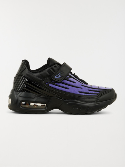 Chaussure sport noire garçon (31-39)