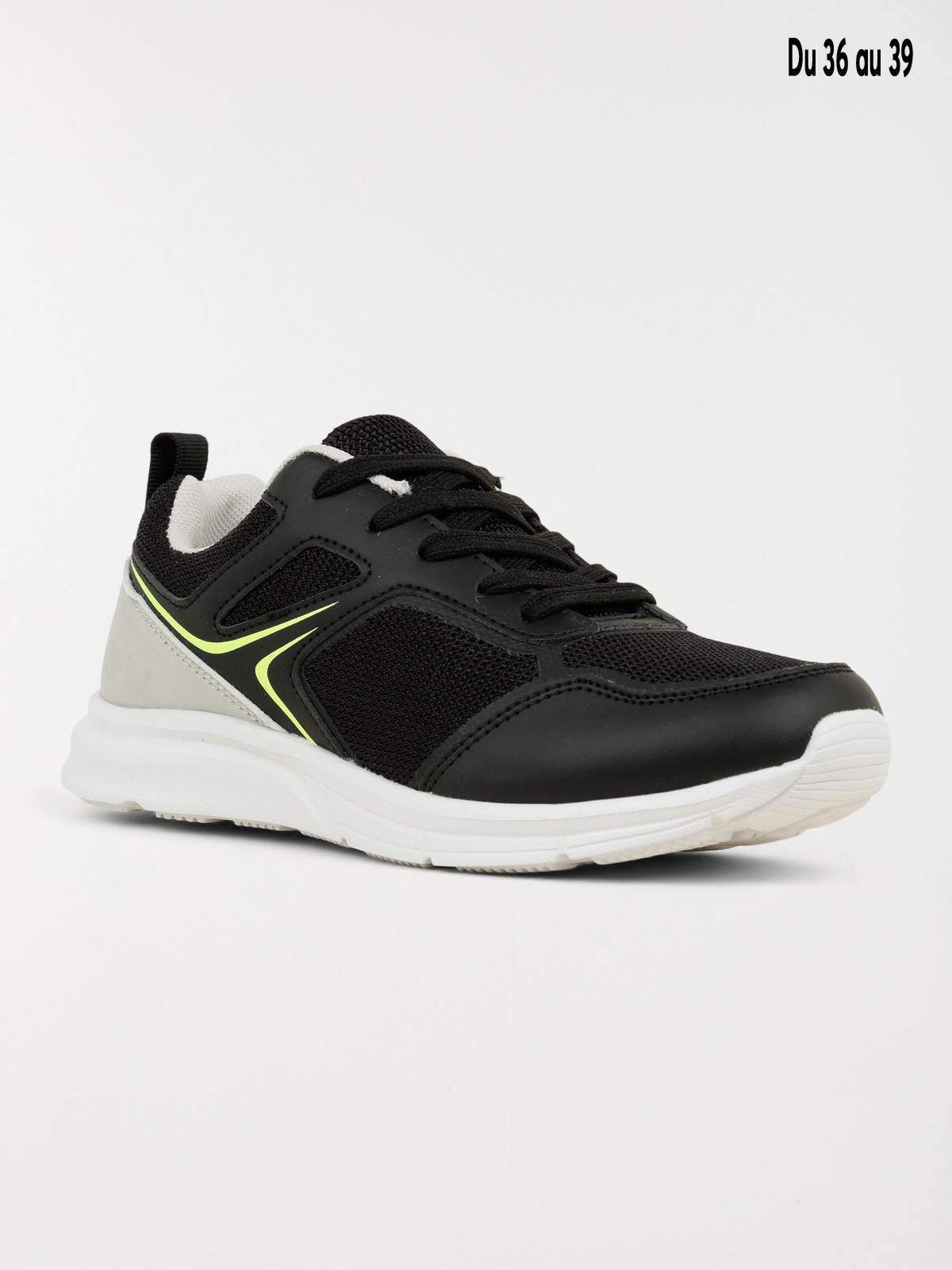 Chaussure de sport garçon noir (31-39)