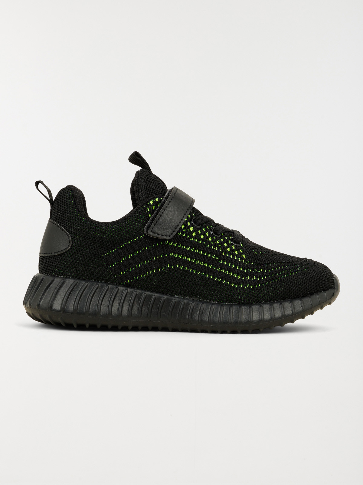 Baskets de sport noires garçon (31-39)