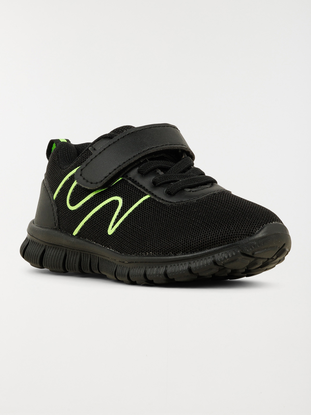 Baskets de sport noires garçon (24-30)