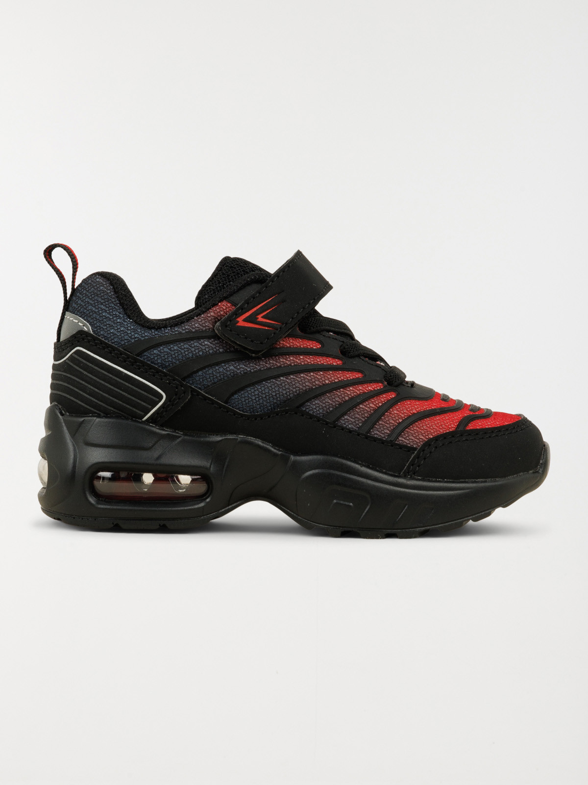 Basket sport noir rouge garçon (24-30)