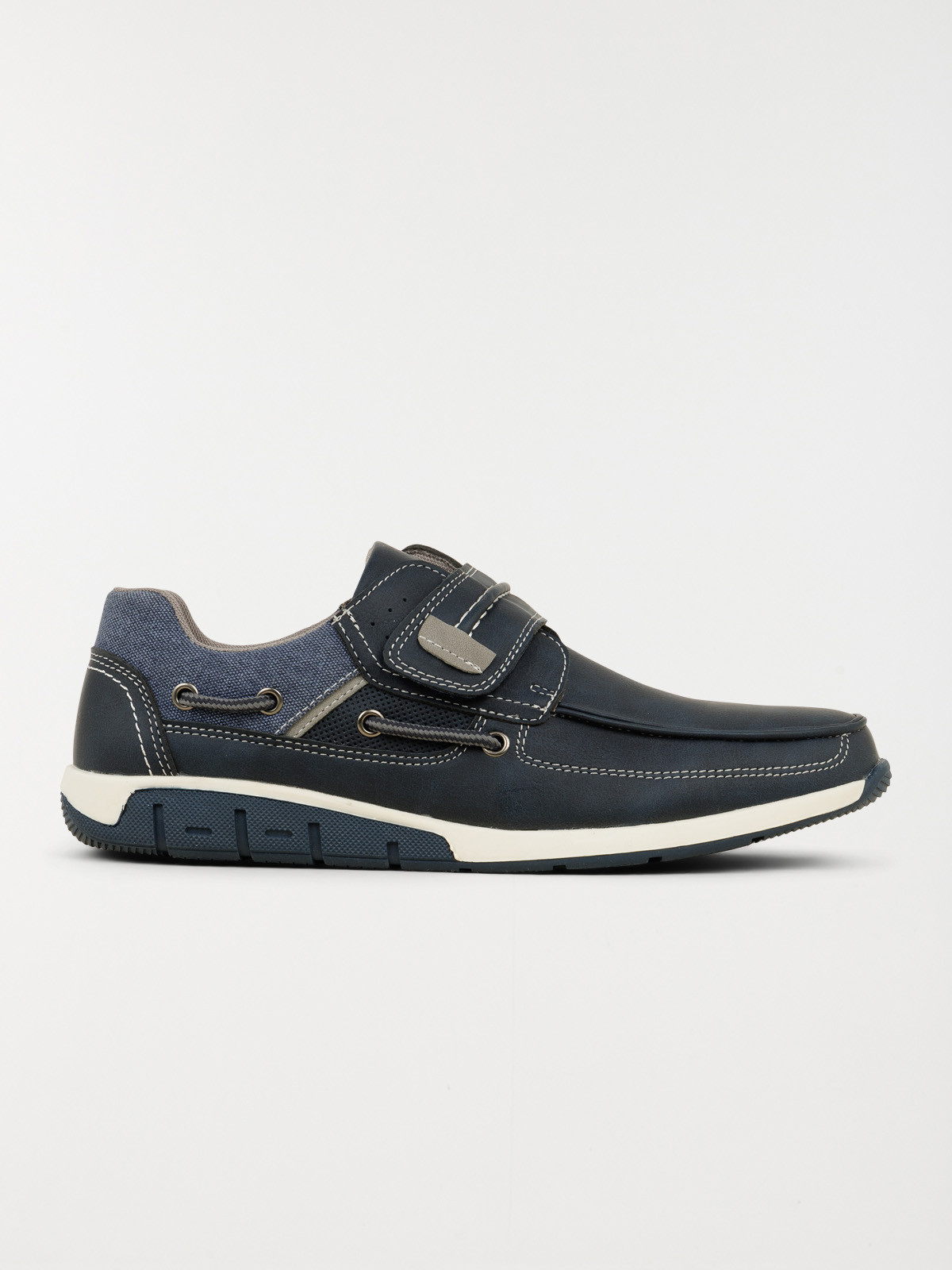 Chaussures bateaux scratch homme (41-46)