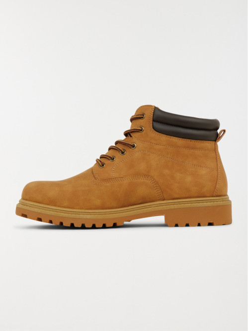 Boots coloris tan homme...