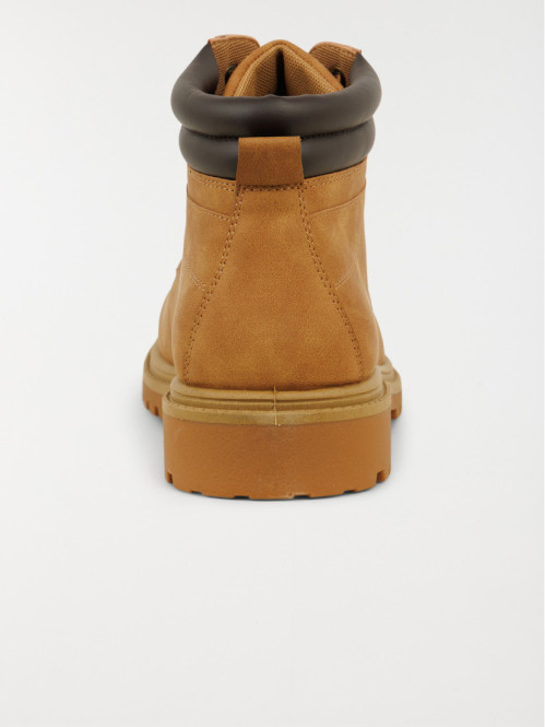 Boots coloris tan homme...