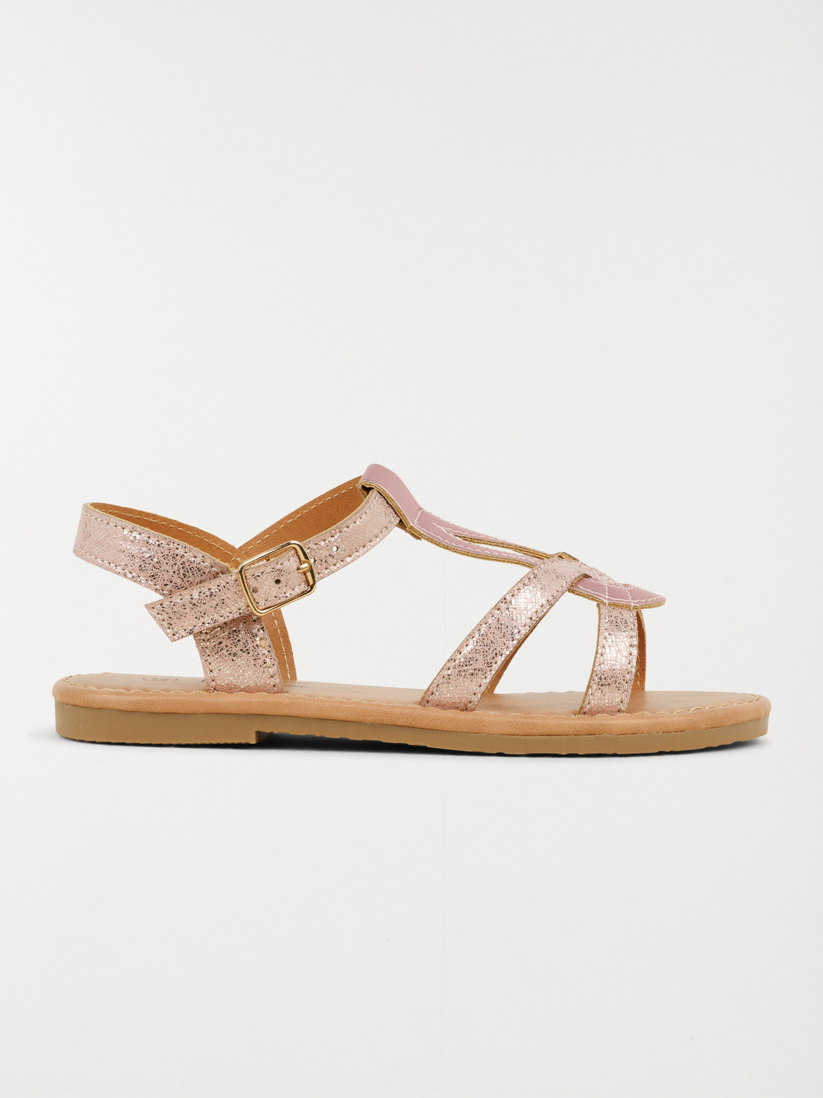 Sandales coloris lilas fille (24-30)