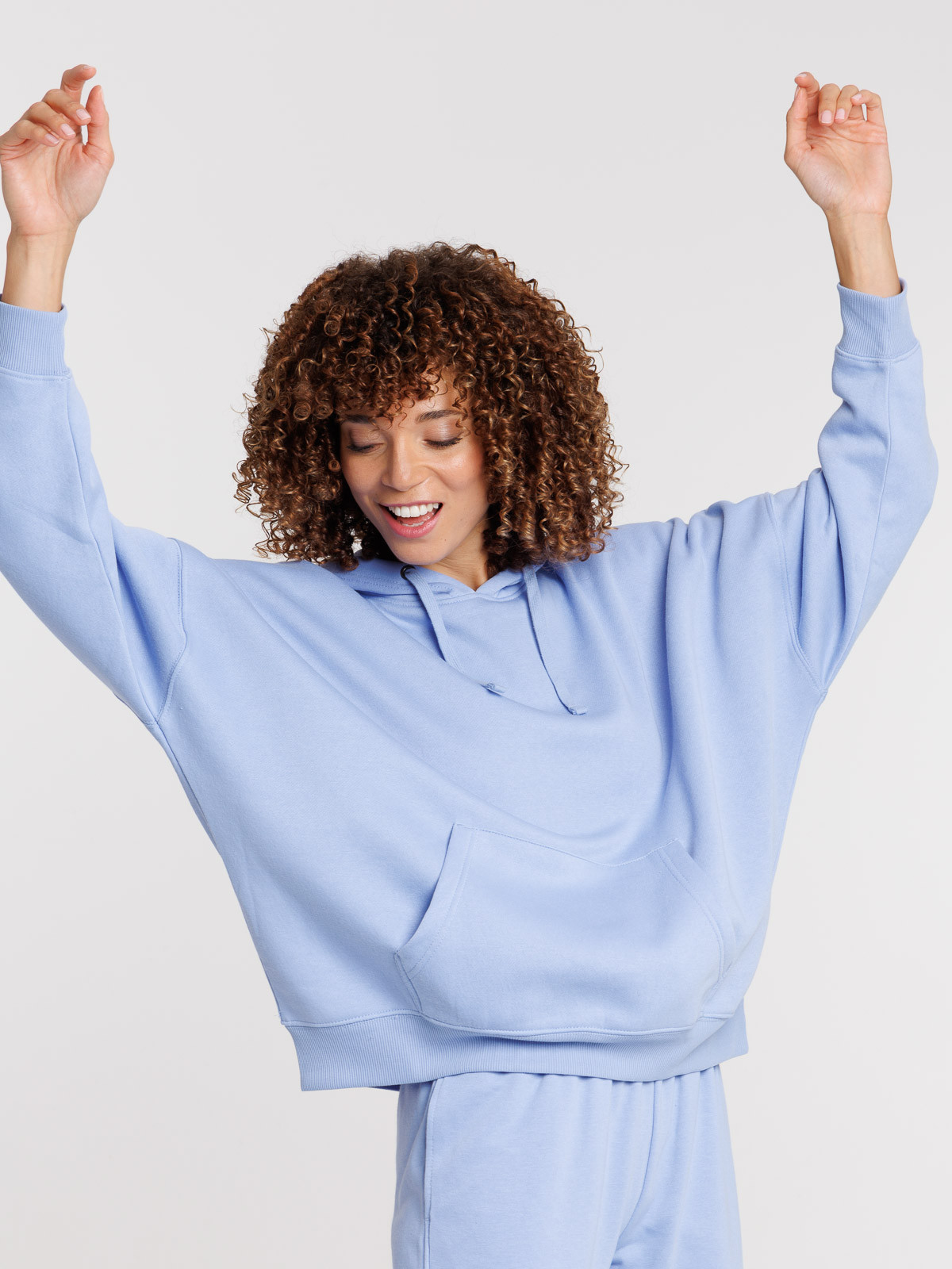 Sweat basique à capuche femme