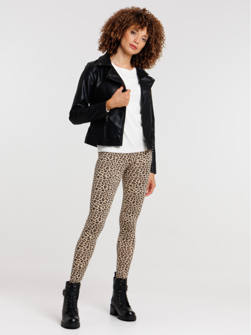 Legging léopard femme