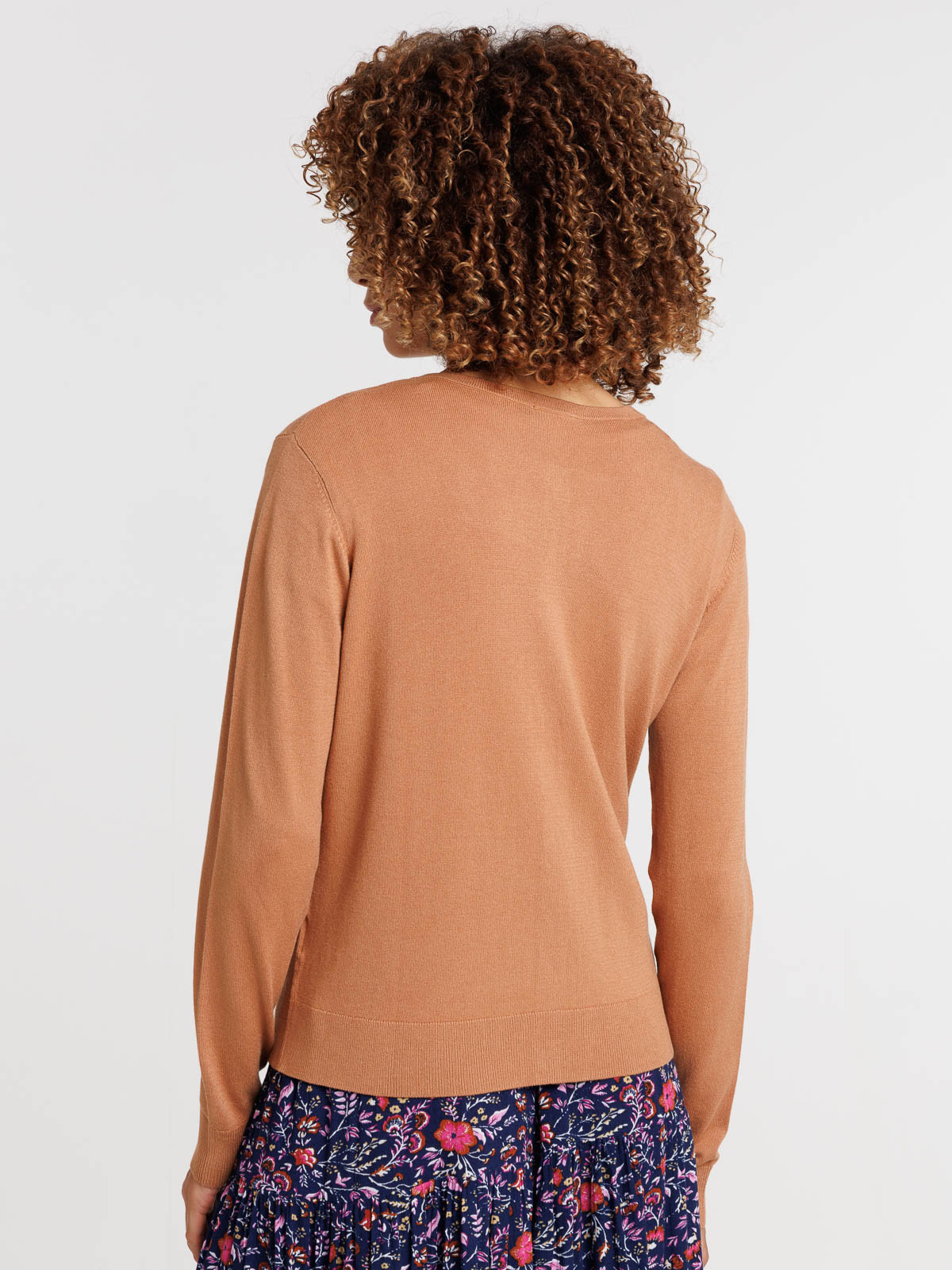 Gilet boutonné camel essentiel femme Gilet boutonné camel essentiel femme