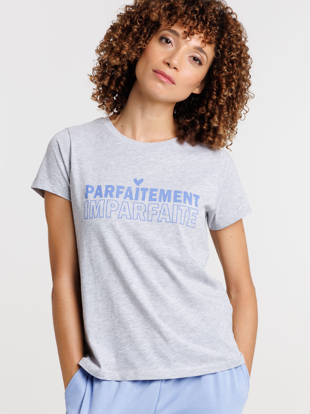 T-shirt parfaitement imparfaite femme