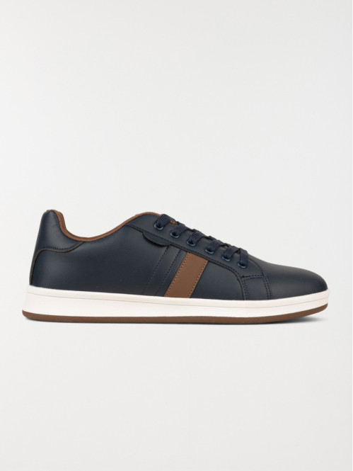 Chaussure homme marine et marron (40-46)