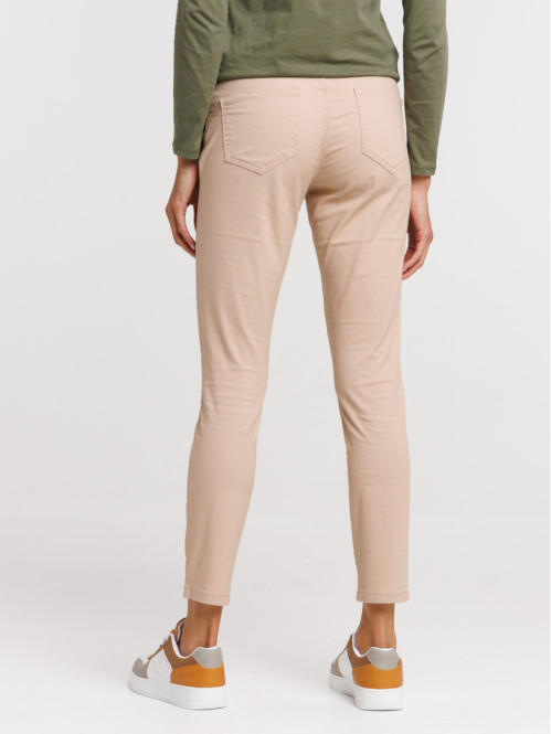 Pantalon skinny 7/8ème rose...