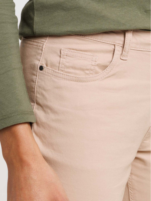 Pantalon skinny 7/8ème rose...