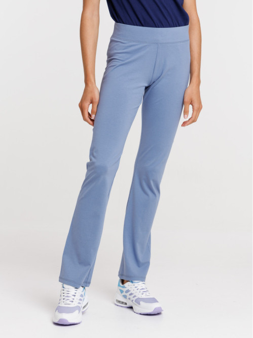 Pantalon sport évasé femme