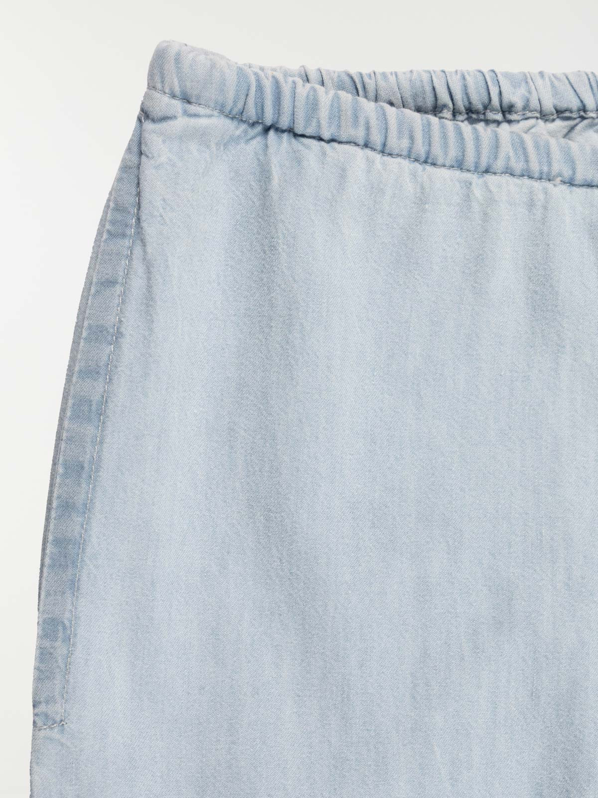 Pantalon large jean fille (XXS-M) Pantalon large jean fille (XXS-M)