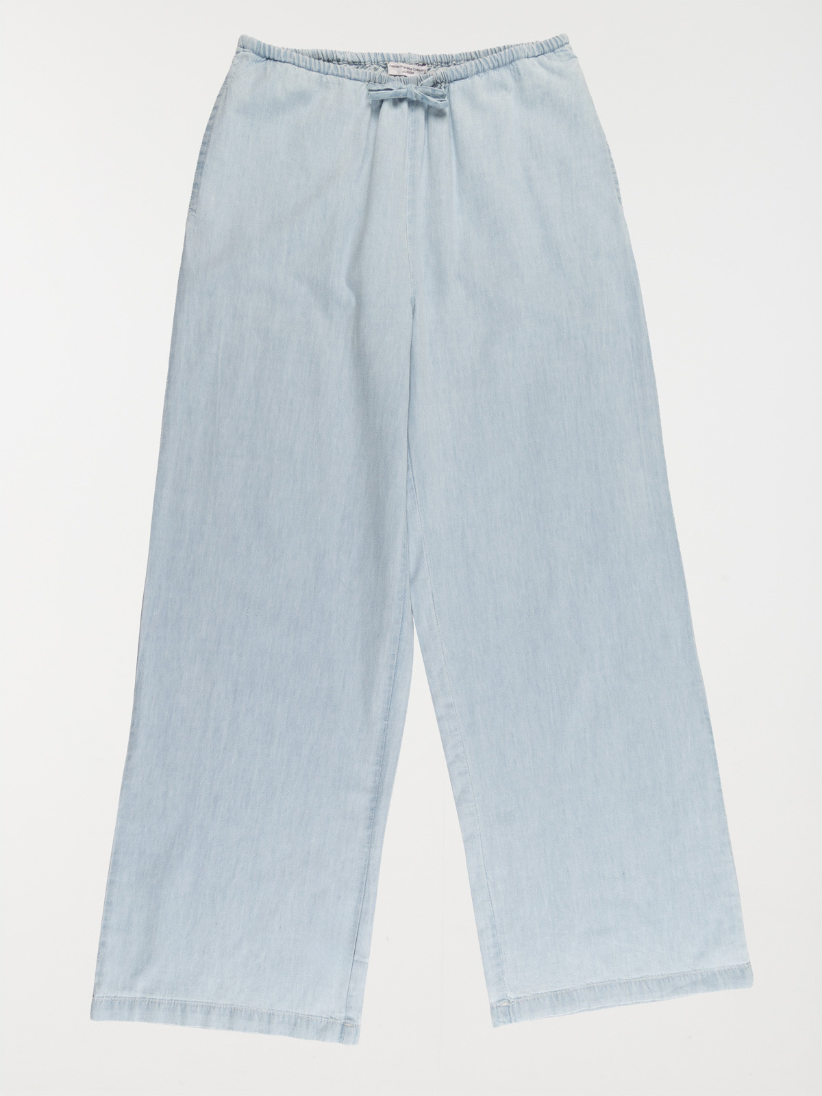 Pantalon large jean fille (XXS-M)