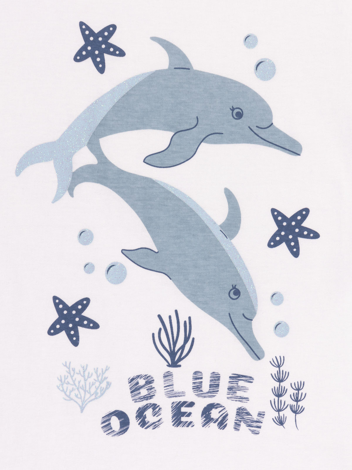 Tee-shirt dauphins fille (3-12A) Tee-shirt dauphins fille (3-12A)