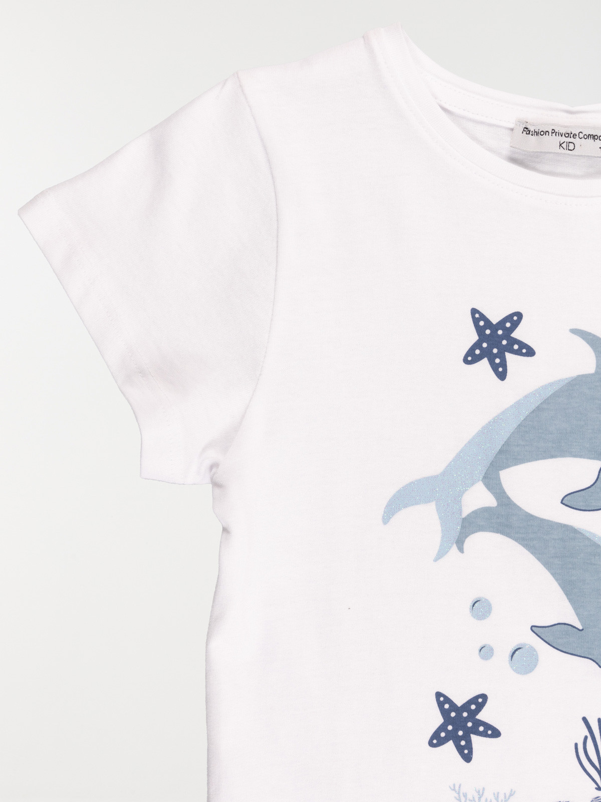 Tee-shirt dauphins fille (3-12A) Tee-shirt dauphins fille (3-12A)