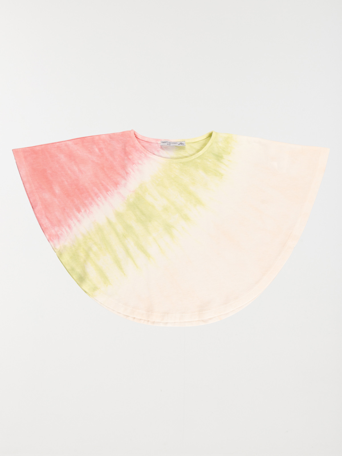 T-shirt cape multicolore fille (3-12A)