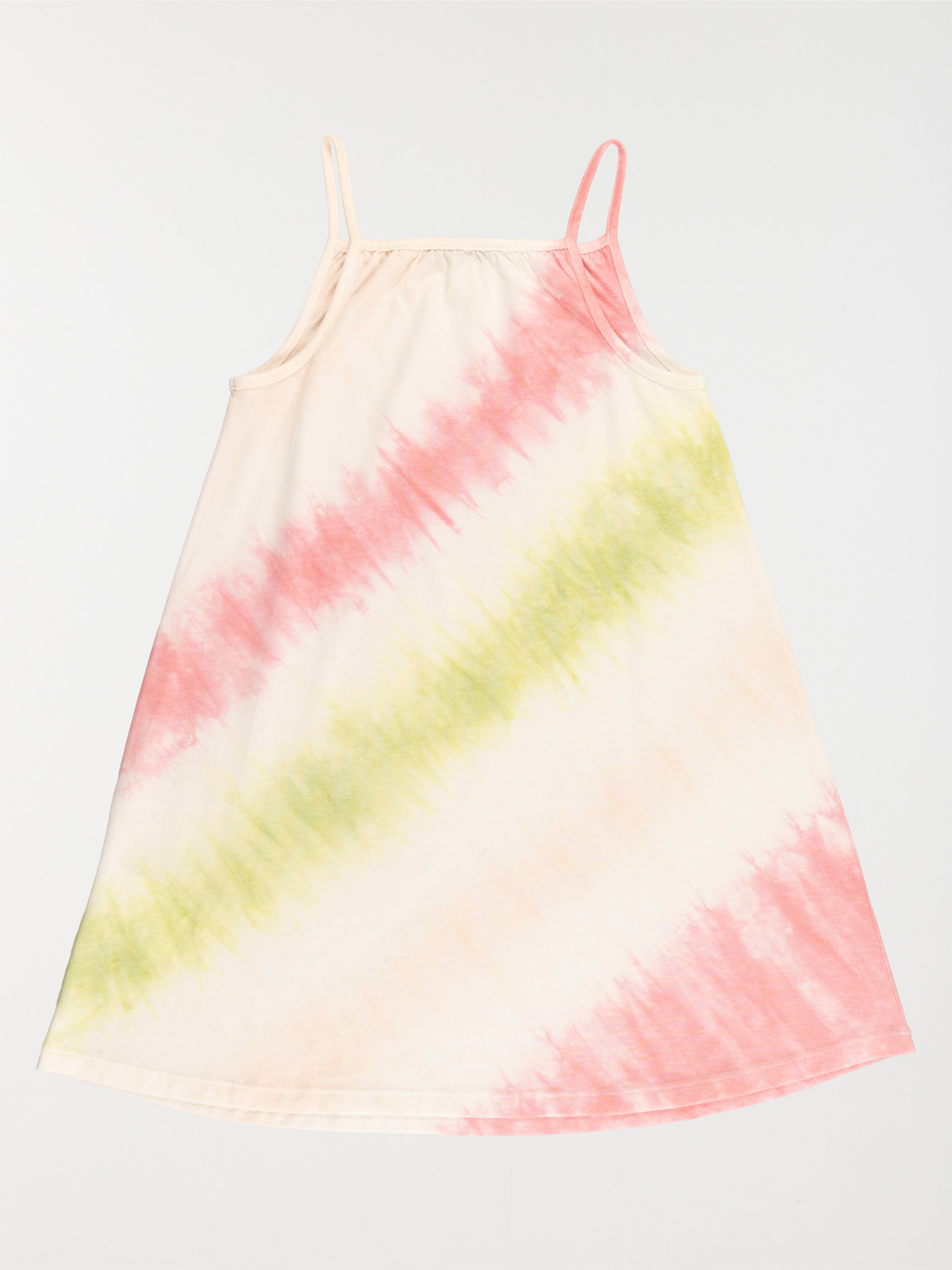 Robe multicolore bretelles fille (3-12A) Robe multicolore bretelles fille (3-12A)