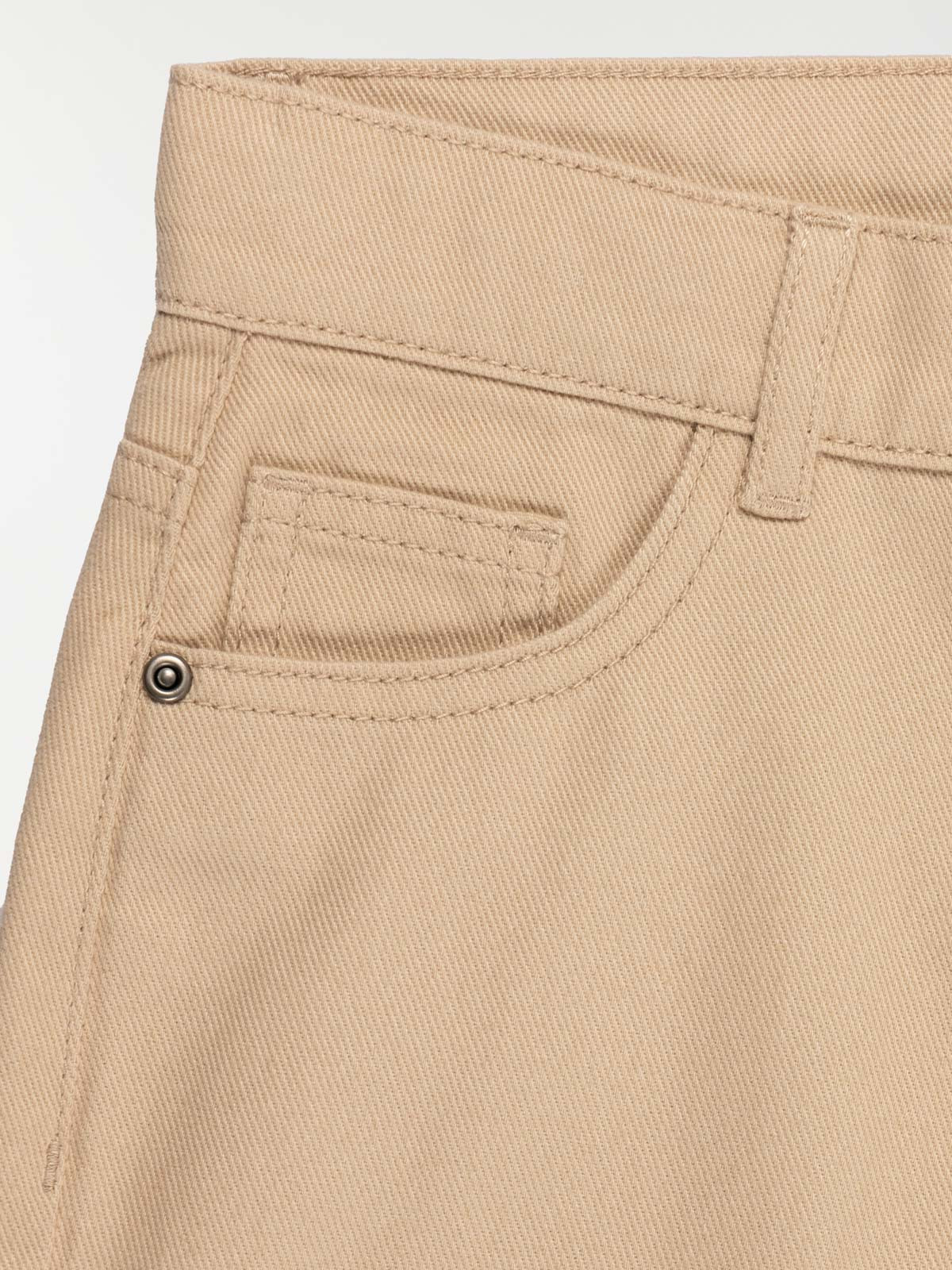 Pantalon large garçon sable (3-12A)