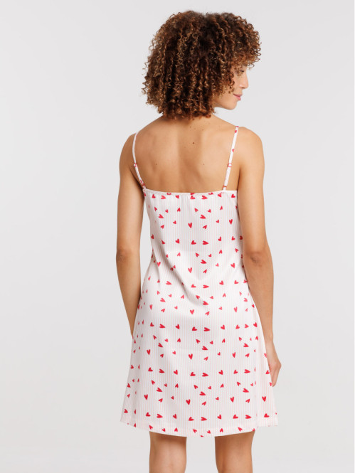 Nusiette coeur rouge femme