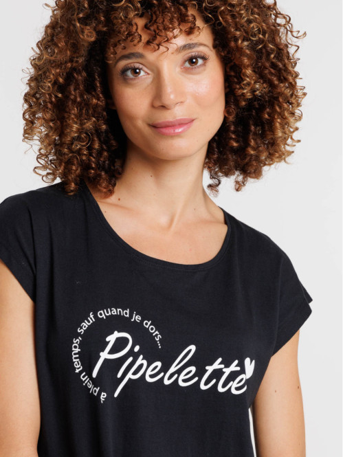Chemise de nuit pipelette femme Chemise de nuit pipelette femme