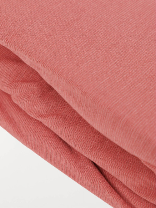 Drap housse jersey rose...