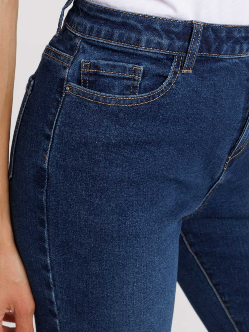 Jean flare brut femme