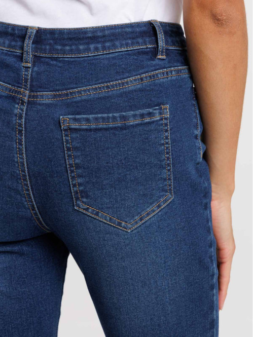 Jean flare brut femme