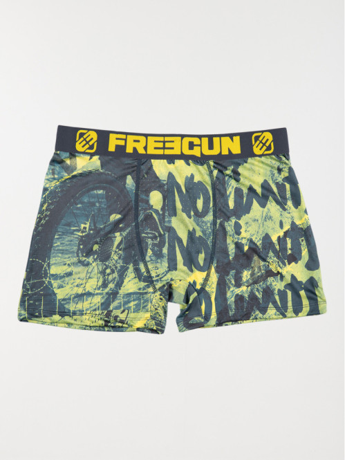 Shorty Freegun imprimé moto homme