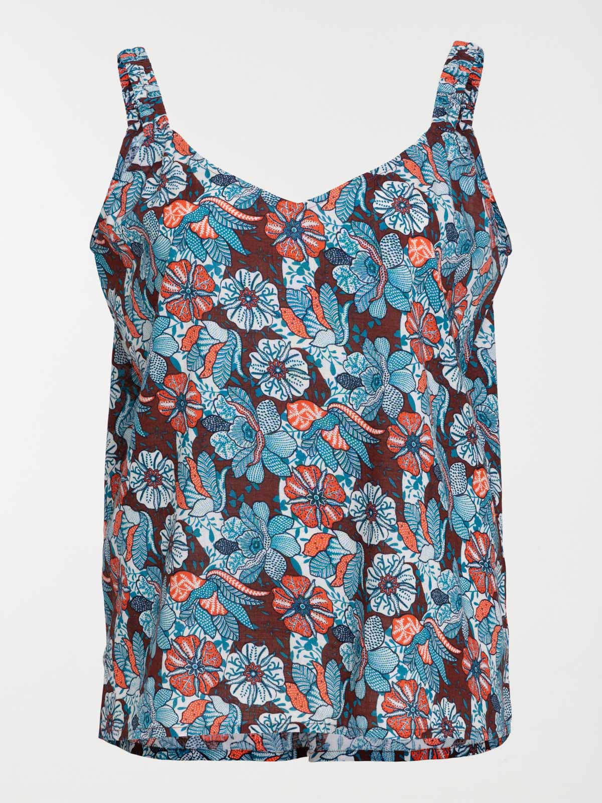 Top fleuri grande taille femme Top fleuri grande taille femme